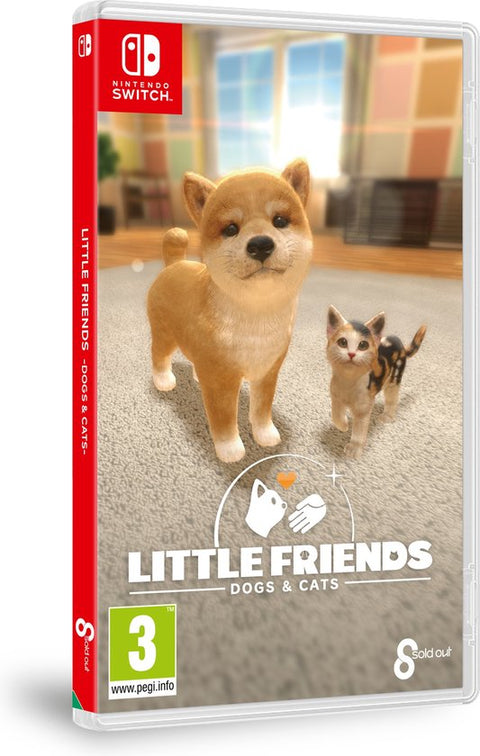 Little Friends Dogs and Cats Nintendo Switch cartridge