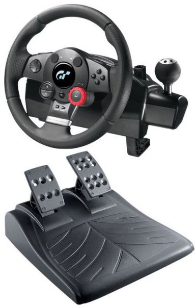Logitech-Driving Force GT Wheel / Stuur met Pendaal voor Playstation 3 Tweedehands