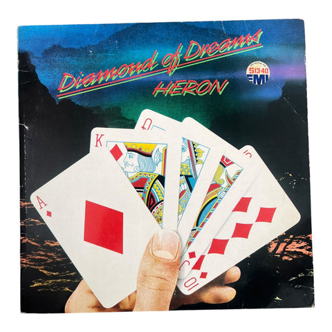 LP-Heron – Diamond of Dreams | Synth Pop / Soft Rock | 1980s | EMI Label Tweedehands