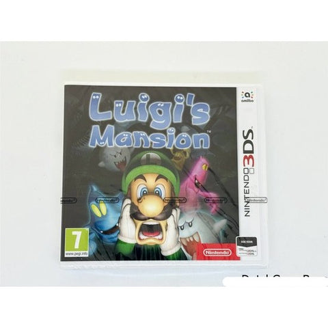 Nintendo 3DS Luigi's Mansion, doos voorkant, tweedehands