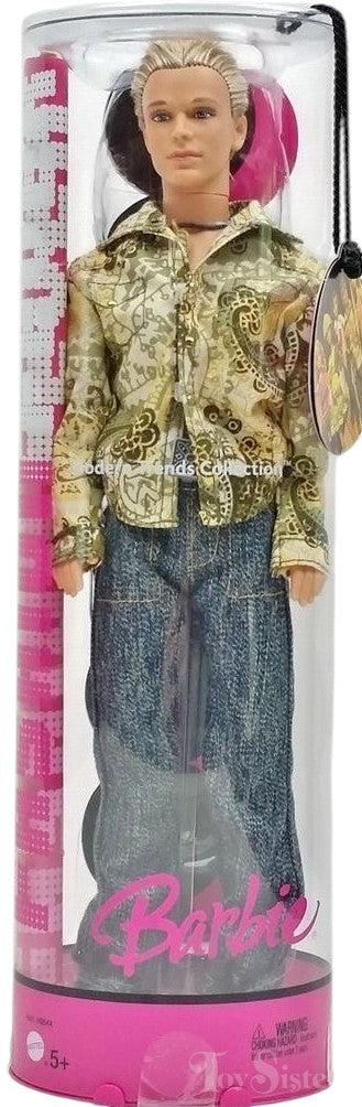 Mattel-Barbie Fashion Fever Modern Trends Ken “Blaine” Doll – 12 inch (2006) (Nieuw)