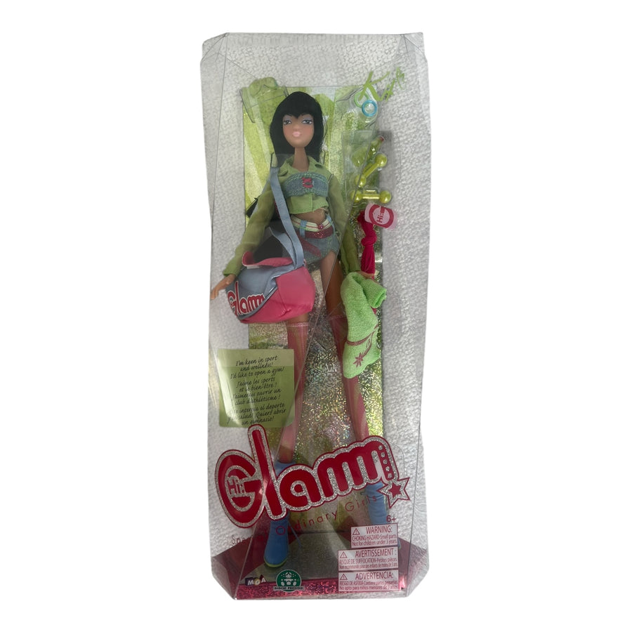 MGA Entertainment-Hi:Glamm “Kit” Leggy 13″ Glam Doll – 2007 (Nieuw)