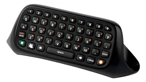 Microsoft-Xbox 360 Chatpad voor Controller - Zwart Tweedehands