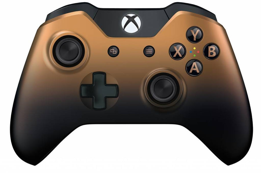 Microsoft-Xbox One Controller - Special Edition Copper Shadow Bruin Tweedehands