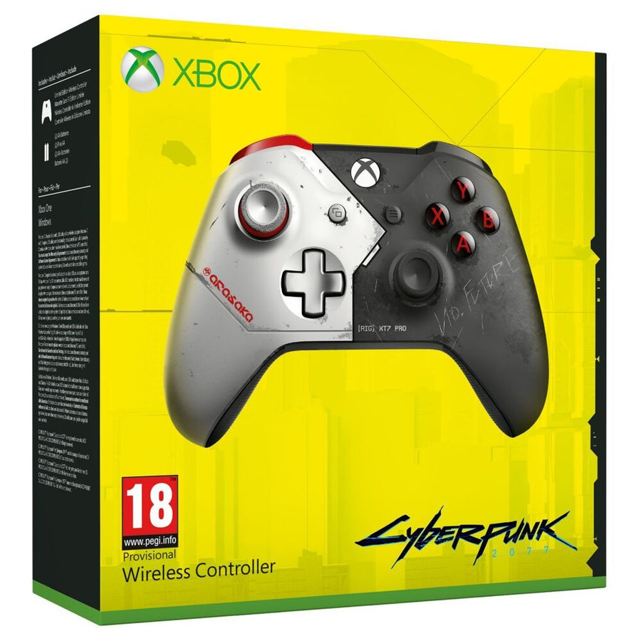 Microsoft-Xbox One S Draadloze Controller - Cyberpunk 2077 Limited Edition (Nieuw)
