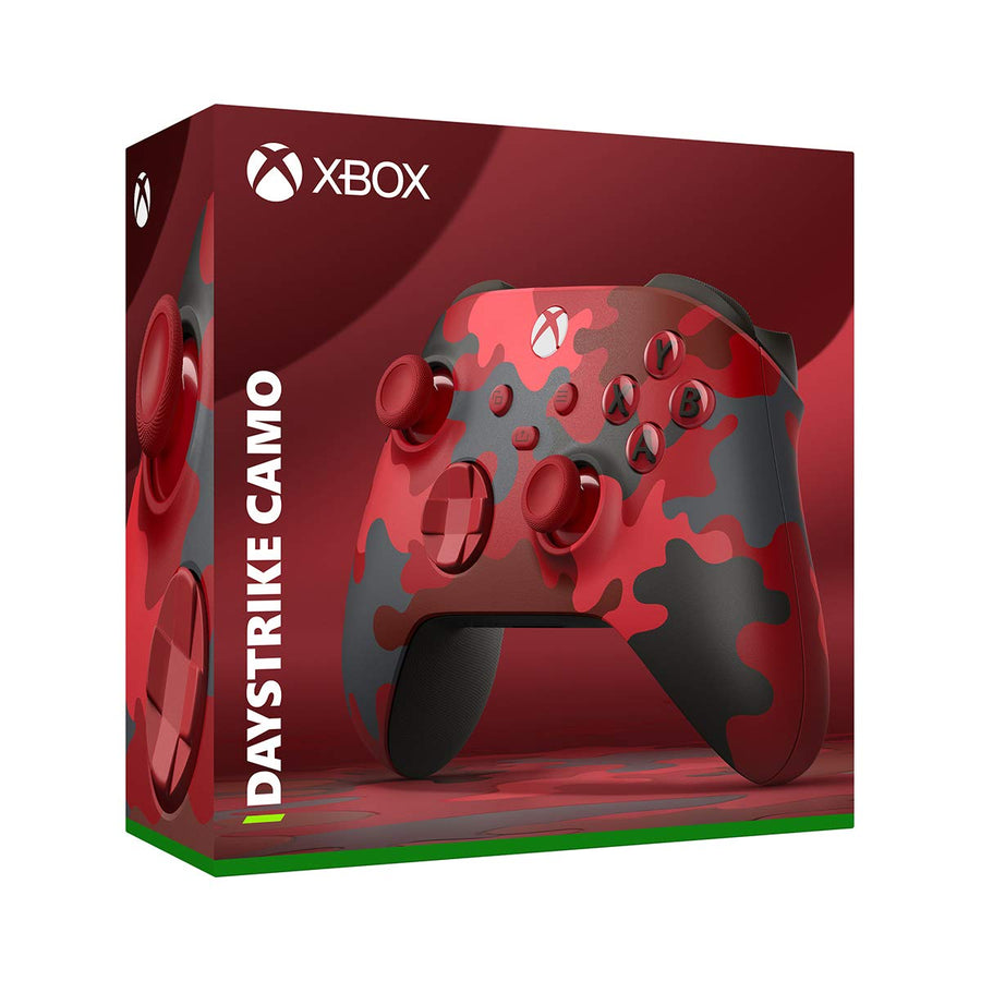 Microsoft-Xbox One / Series X Draadloze Controller - Daystrike Camo / Rood (Nieuw)