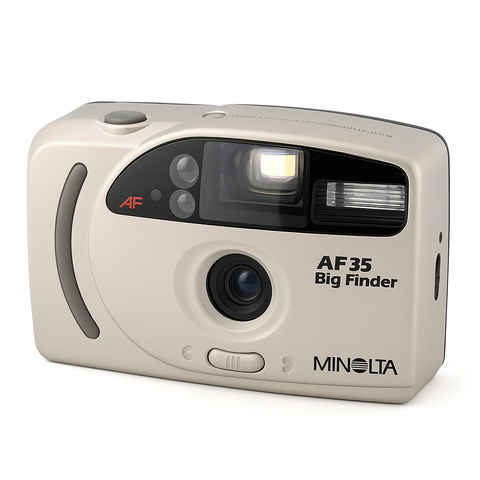 Minolta-AF 35 Big Finder 35mm Zoom Point and Shoot Film Camera (Nieuw)