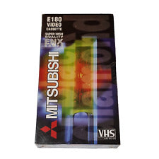Mitsubishi-VHS-videoband E180 (Nieuw)