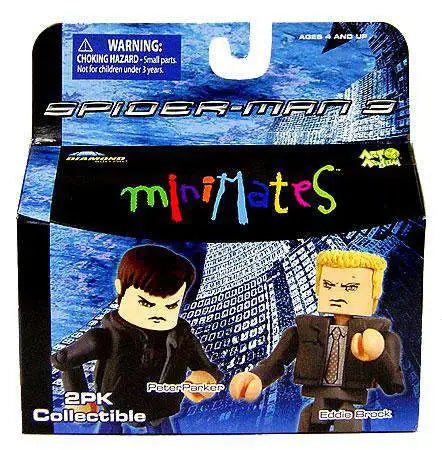 Spider-Man Minimates Series 17 Peter Parker Eddie Brock