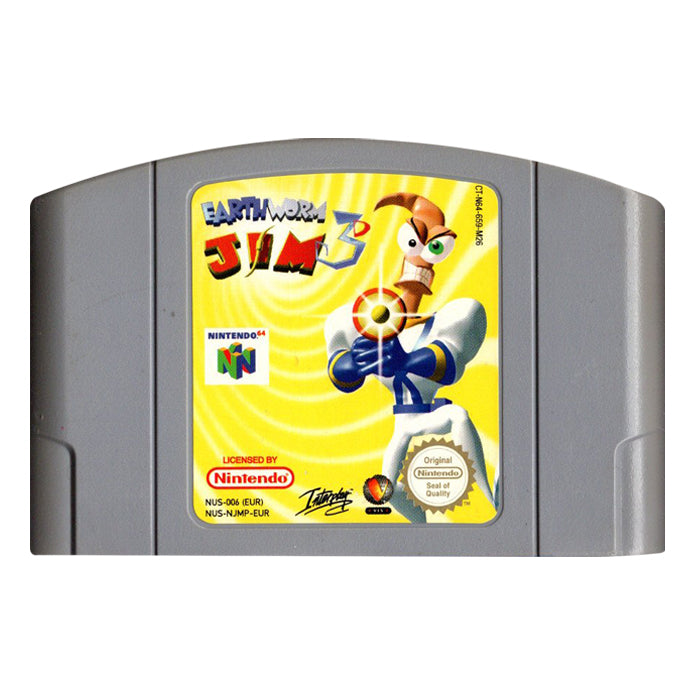 N64-Earthworm Jim 3D (Losse cassette) Tweedehands