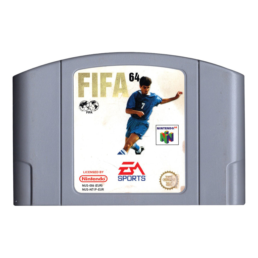 N64-FIFA 64 (Losse Cassette) Tweedehands
