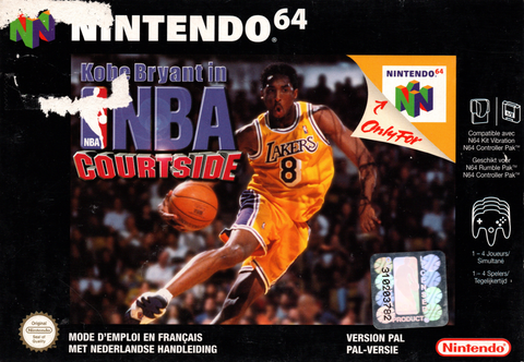 N64-Kobe Bryant in NBA Courtside (In doos) Tweedehands
