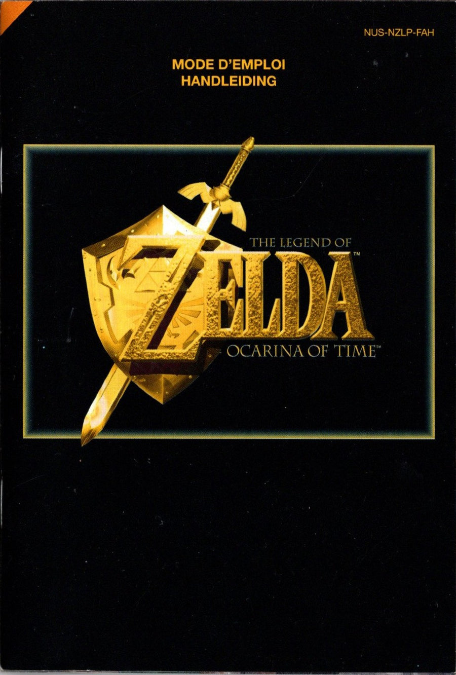 N64-Manual/Handleiding - The Legend of Zelda: Ocarina of Time Tweedehands