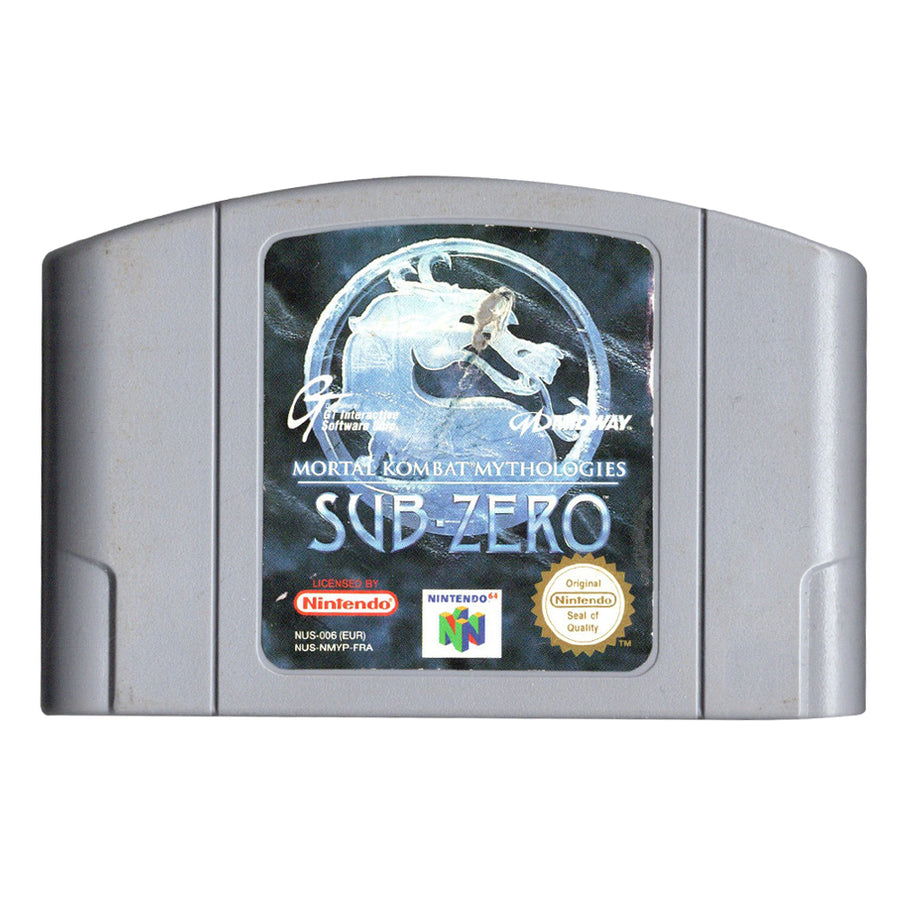 N64-Mortal Kombat Mythologies: Sub-Zero (Losse cassette)-tweedehands