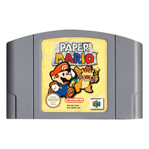 N64-Paper Mario (Losse cassette) Tweedehands