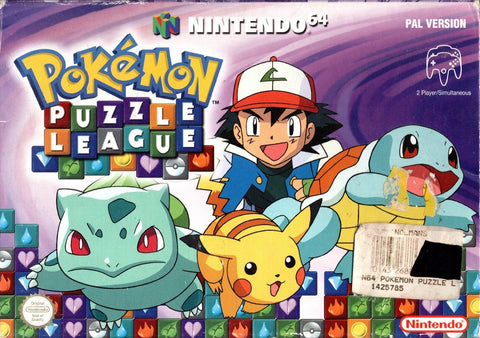 N64-Pokemon Puzzle League (In doos) Tweedehands