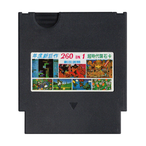 NES-260 in 1 Cartridge (Pirate) (Losse Cassette) Tweedehands