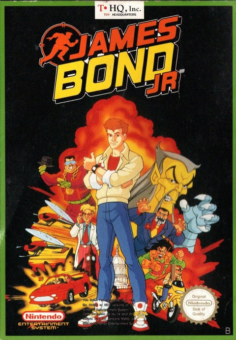 NES-James Bond Jr (In doos) Tweedehands