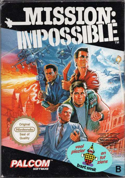 NES-Mission Impossible (In doos) Tweedehands