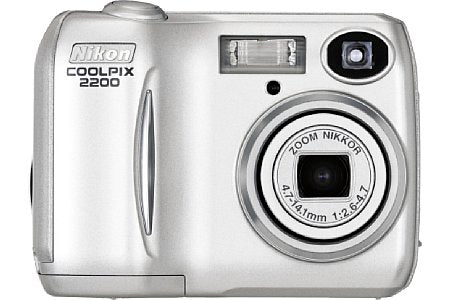 Nikon-Coolpix 2200 Digitale Compact Camera - Zilver Tweedehands