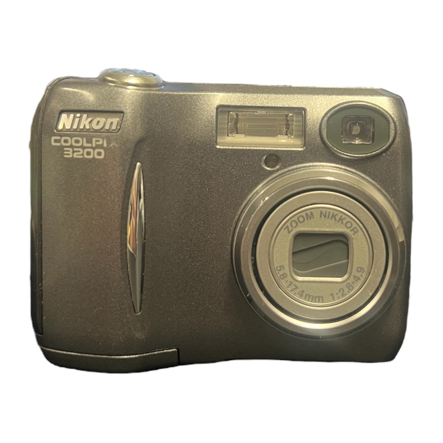 Nikon-Coolpix 3200 Digitale Compact Camera - Grijs (In doos) Tweedehands