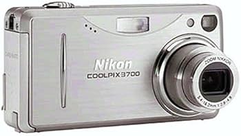 Nikon-Coolpix 3700 Digitale Compact Camera - Zilver-tweedehands
