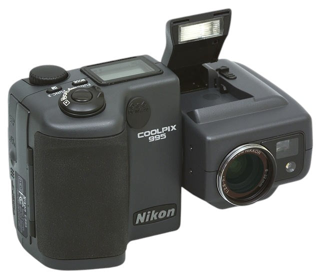 Nikon-Coolpix 995 Digitale Compact Camera - Zwart Tweedehands