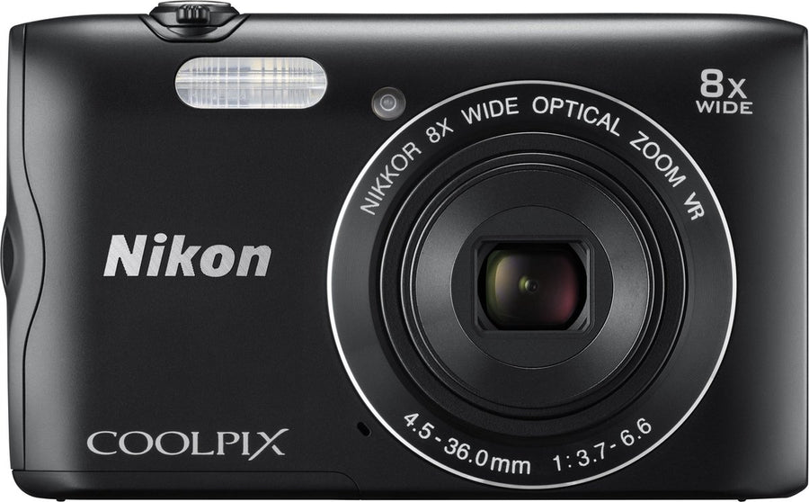 Nikon-Coolpix A300 Digitale Compact Camera - Zwart Tweedehands