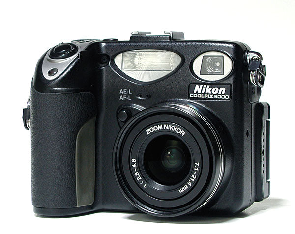 Nikon-Coolpix E5000 Digitale Compact Camera - Zwart-tweedehands