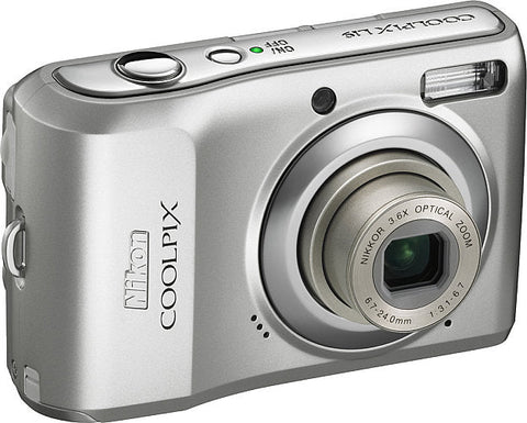 Nikon-Coolpix L19 Digitale Compact Camera - Zilver Tweedehands