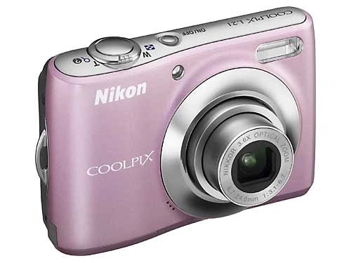 Nikon-Coolpix L21 Digitale Compact Camera - Roze Tweedehands