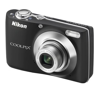 Nikon-Coolpix L22 Digitale Compact Camera - Zwart (Nieuw)