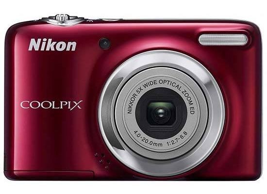 Nikon-Coolpix L25 Digitale Compact Camera - Rood Tweedehands