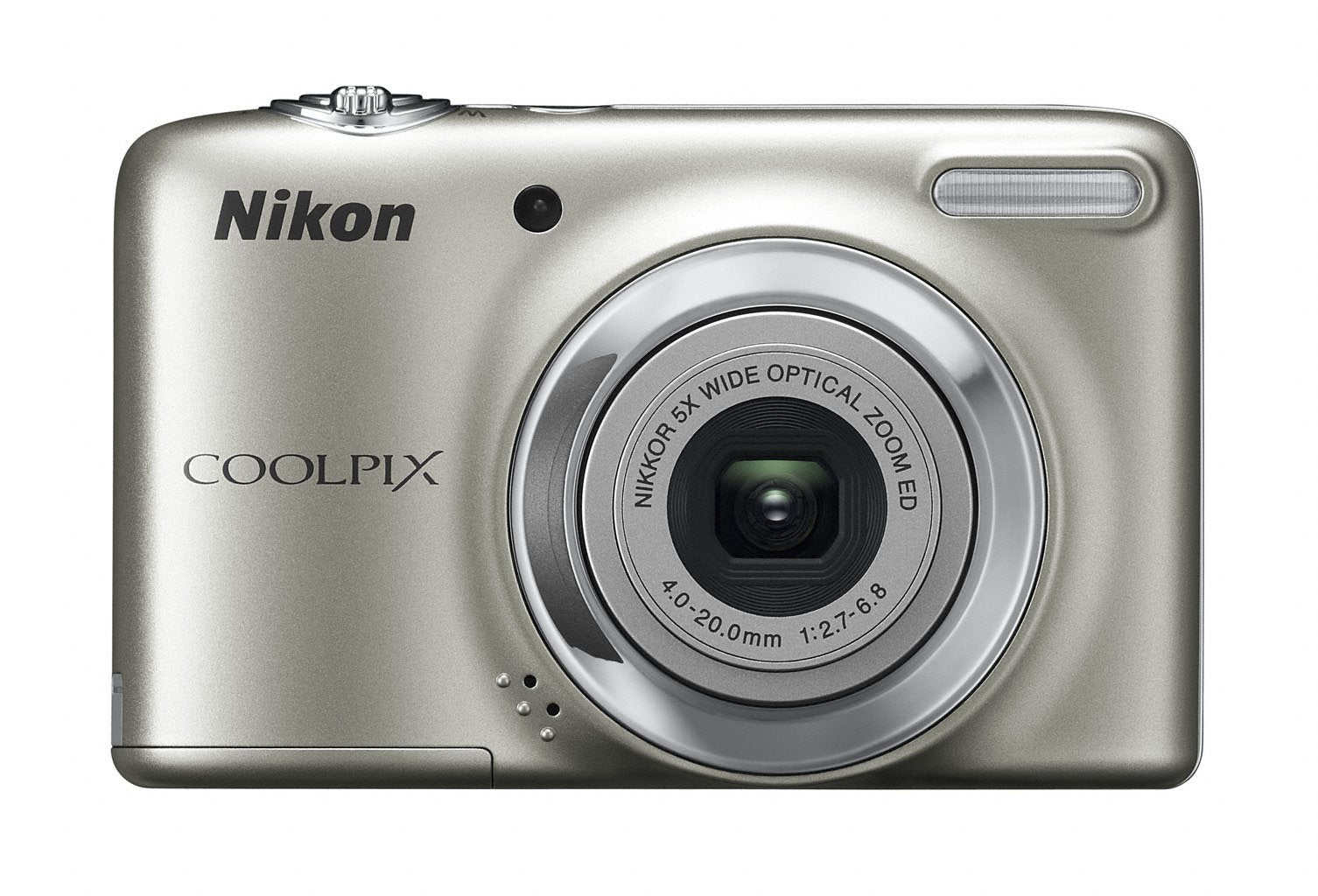 Nikon Coolpix L25 Digitale Compact Camera - Zilver (Nieuw) | Reway