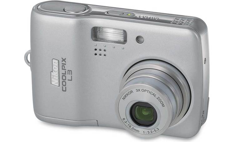 Nikon-Coolpix L3 Digitale Compact Camera - Zilver (Nieuw)