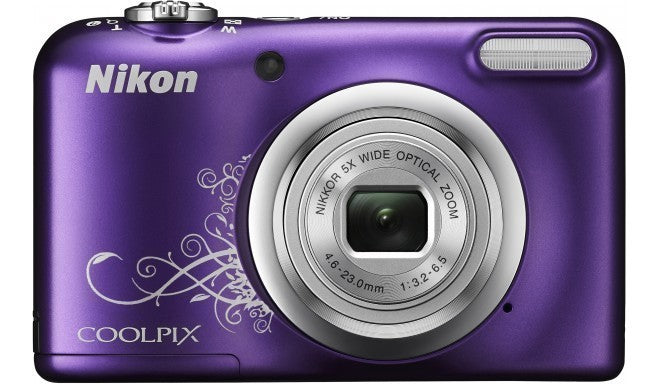 Nikon-Coolpix L31 Digitale Compact Camera - Paars/Lineart (FLITSER DEFECT) Tweedehands