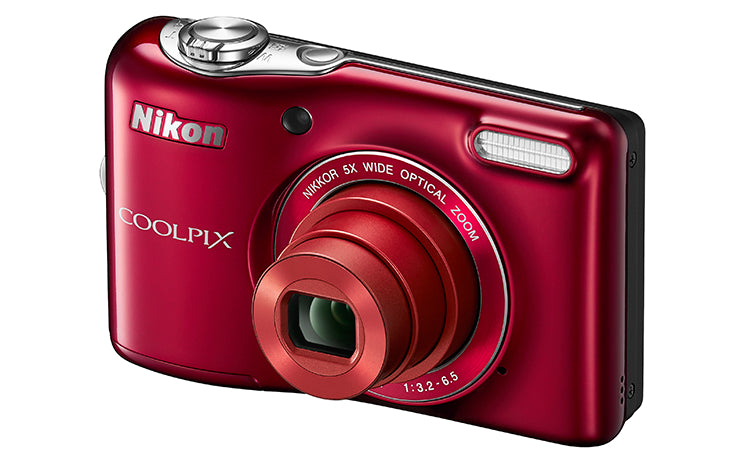 Nikon-Coolpix L31 Digitale Compact Camera - Rood (Nieuw)