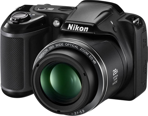 Nikon-Coolpix L340 Digitale Compact Camera - Zwart (In doos) Tweedehands