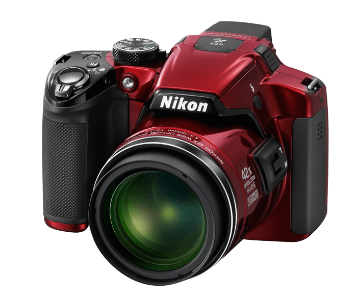 Nikon-Coolpix P510 Digitale Bridge Camera - Rood Tweedehands