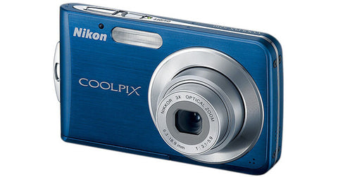 Nikon-Coolpix S210 Digitale Compact Camera - Blauw Tweedehands