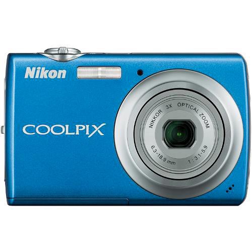 Nikon-Coolpix S220 Digitale Compact Camera - Blauw (In doos)k Tweedehands