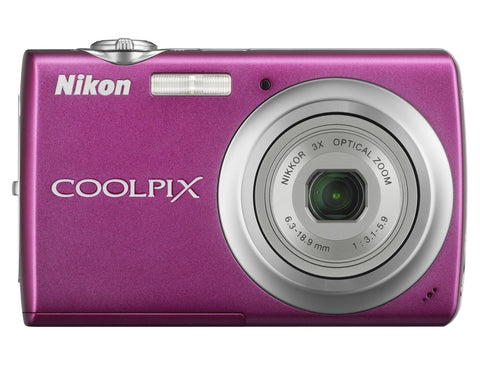 Nikon-Coolpix S220 Digitale Compact Camera - Paars Tweedehands