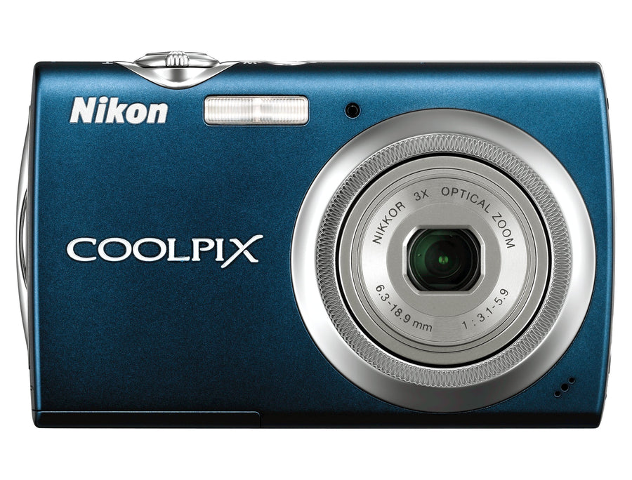 Nikon-Coolpix S230 Digitale Compact Camera - Blauw Tweedehands