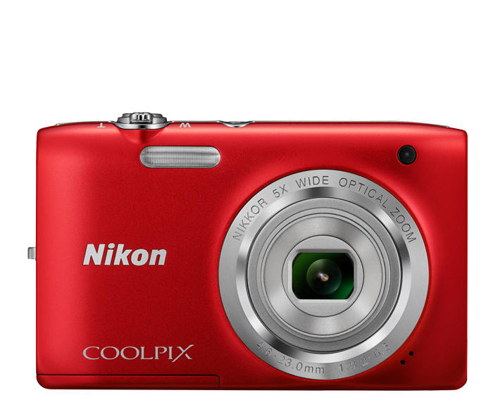 Nikon-Coolpix S2800 Digitale Compact Camera - Rood (In doos) Tweedehands