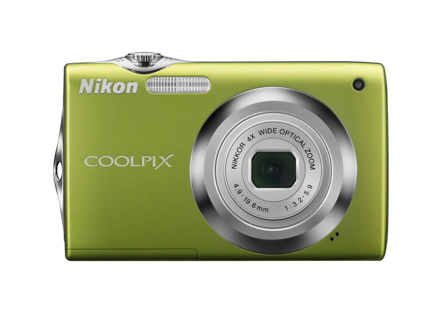 Nikon-Coolpix S3000 Digitale Compact Camera - Groen Tweedehands