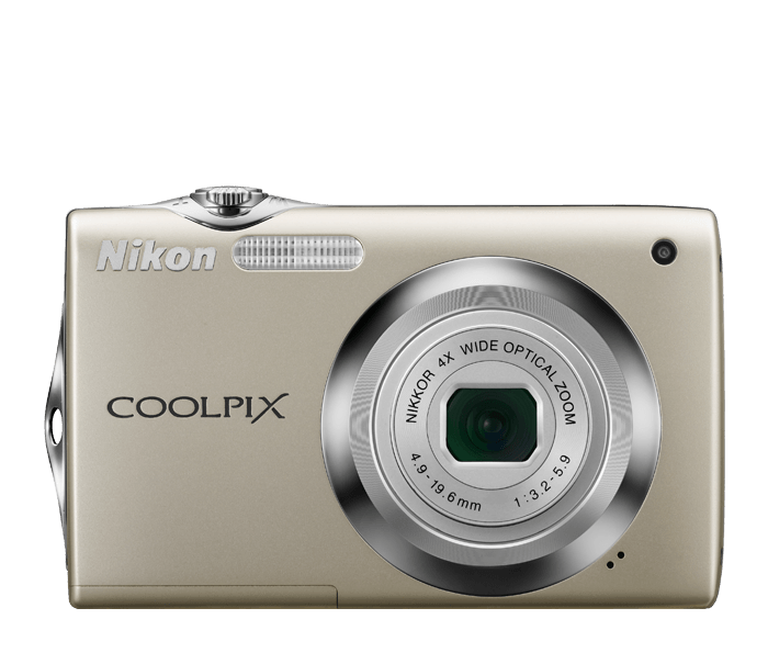Nikon-Coolpix S3000 Digitale Compact Camera - Zilver (In doos) Tweedehands