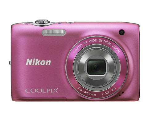Nikon-Coolpix S3100 Digitale Compact Camera - Roze (In doos) Tweedehands