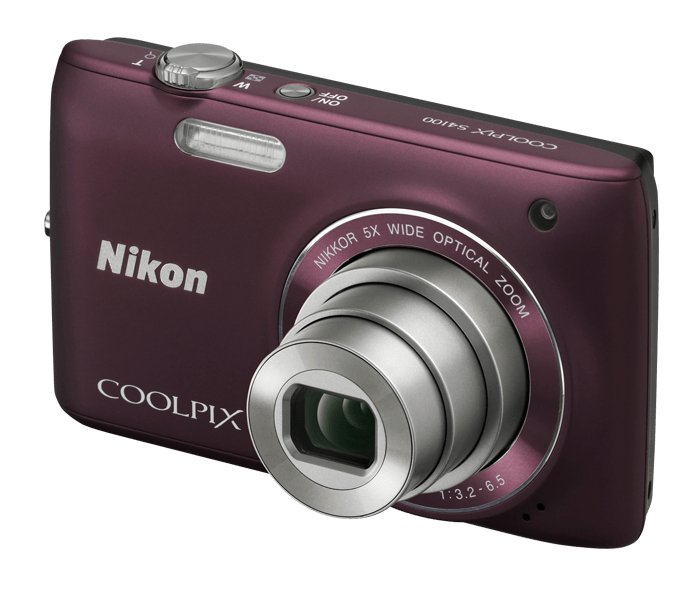 Nikon-Coolpix S4100 Digitale Compact Camera - Paars Tweedehands