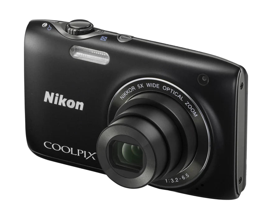 Nikon-Coolpix S4400 Digitale Compact Camera - Zwart (In doos) Tweedehands