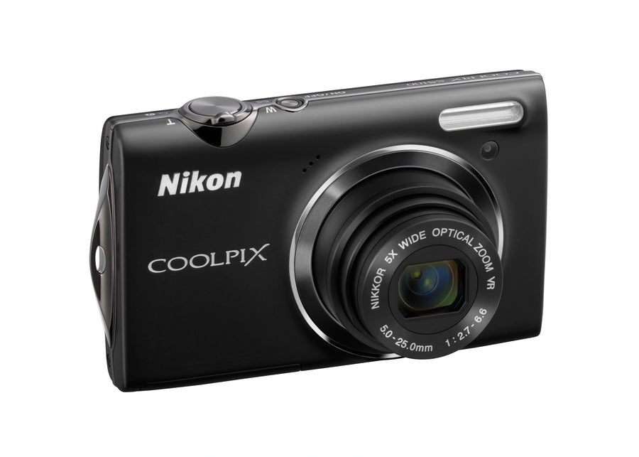 Nikon-Coolpix S5100 Digitale Compact Camera - Zwart (In doos) Tweedehands
